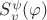 $S_v^\psi(\varphi)$