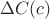 $\Delta C(c)$