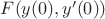 $F(y(0),y'(0))$