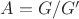 $A = G/G'$