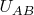$U_{AB}$
