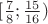 $[\frac{7}{8};\frac{15}{16})$