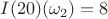 $I(20)(\omega_2)=8$