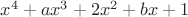 $x^4+ax^3+2x^2+bx+1$