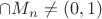 $\cap M_n \neq (0, 1)$