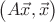$\big(A\vec x,\vec x\big)$