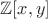${\mathbb Z}[x,y]$
