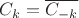 $C_k = \overline{C_{-k}}$