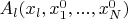 $A_l(x_l,x_1^0,...,x_N^0)$