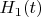 $H_{1}(t)$