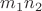 $m_1n_2$