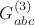 $G^{(3)}_{abc}$