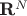{\bf R}^N