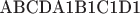 ABCDA1B1C1D1