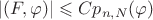 $|(F,\varphi)|\leqslant Cp_{n,N}(\varphi)$