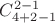 $C_{4+2-1}^{2-1}$