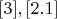 $\eqno[3],[2.1]$