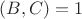 $(B,C)=1$