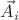$\vec{A}_i$ $\vec{A}_i$