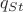 $q_{St}$