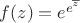 $f(z)=e^{e^{\overline{z}}}$