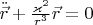 $\ddot{\vec r}  + \frac{\varkappa^2}{r^3} \vec r = 0$