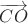$\overrightarrow{CO}$