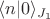 $\langle n|0\rangle_{J_1}$