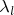 $\lambda_l$
