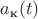 $a_\text{к}(t)$