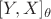 $[Y,X]_\theta$