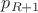 $p_{R+1}$