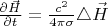 $\frac{\partial \vec H}{\partial t}=\frac{c^2}{4\pi \sigma} \triangle \vec H$