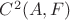 $C^2(A,F)$ $C^2(A,F)$