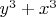 $y^3+x^3$