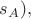 $s_A ),$ $s_A ),$