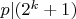 $p|(2^k+1)$