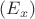 $(E_x)$ $(E_x)$