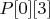 $P[0][3]$