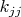$k_{jj}$