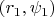 $(r_1,\psi_1)$