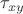 $\tau _{xy}$