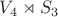$V_4 \rtimes S_3$