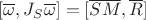 $[\overline\omega,J_S\overline\omega]=[\overline{SM},\overline R]$