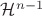 $\mathcal{H}^{n-1}$