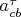 $a_{cb}^\tau$