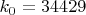 $k_0=34429$