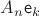 $A_{n}\mathsf{e}_{k}$