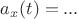 $a_x(t) = ...$