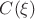 $C(\xi)$